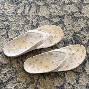 CROCS Women's Pink Flamingos size 10